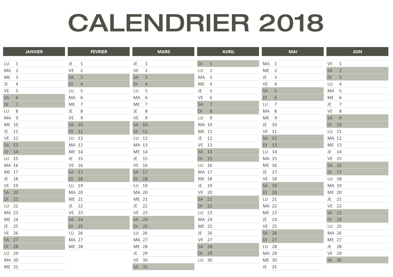 Et si votre calendrier Excel devenait votre meilleur agenda ?